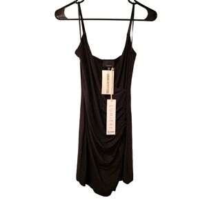 NWT Urban Outfitters Lumiere Mini Black Dress Large